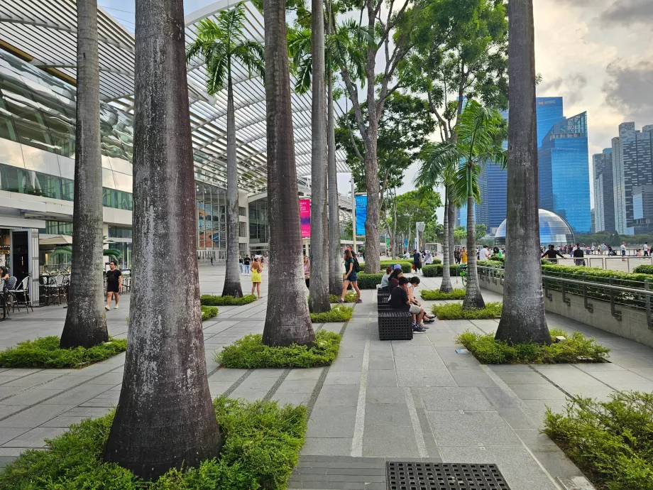 Περίπατος μπροστά από το MBS