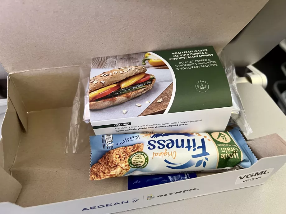 Catering από την Aegean Airlines