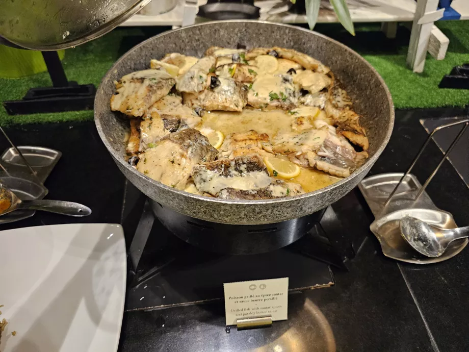 Ψάρια, δείπνο