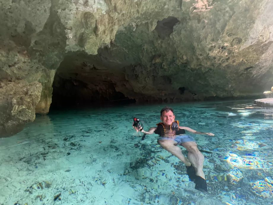 Εγώ στο Gran Cenote