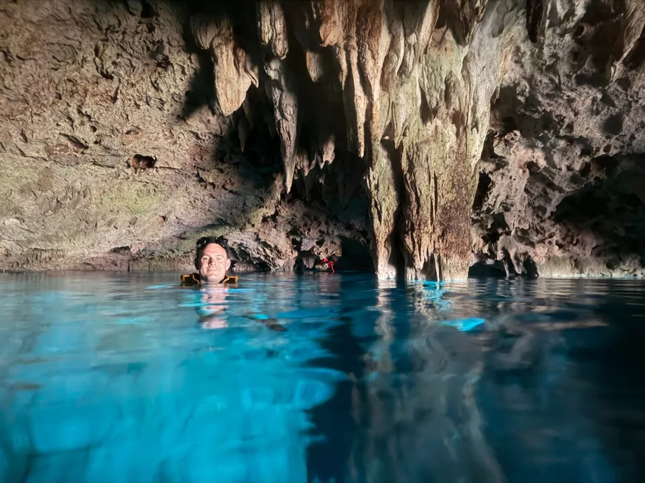 Εγώ στο Gran Cenote