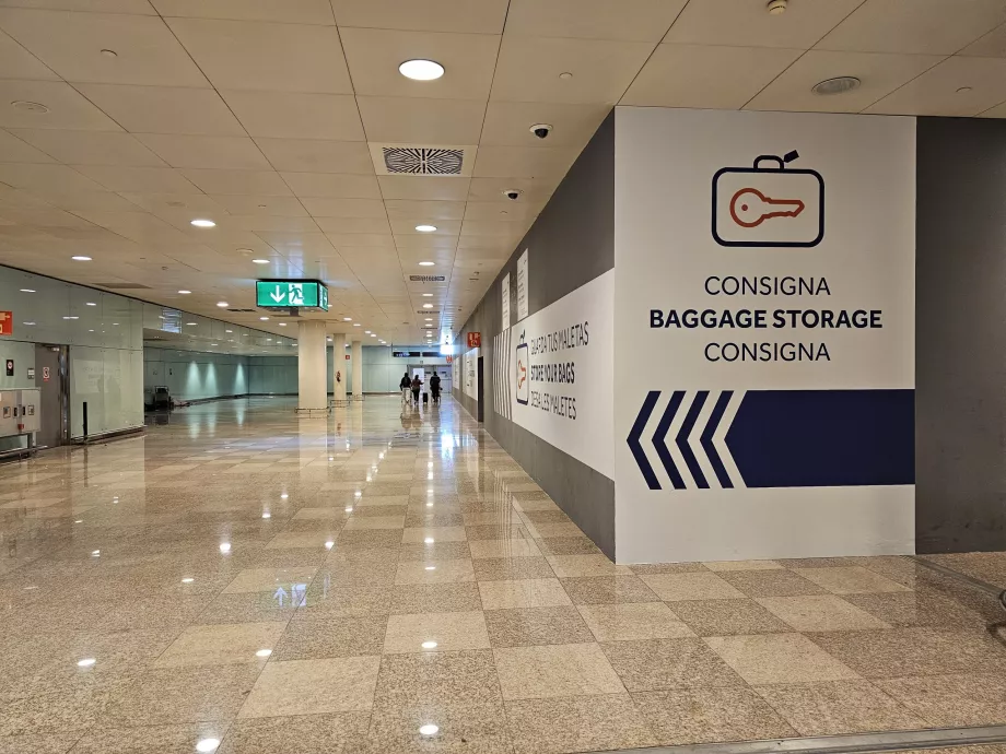 Χώρος αποθήκευσης αποσκευών, Αεροσταθμός 1