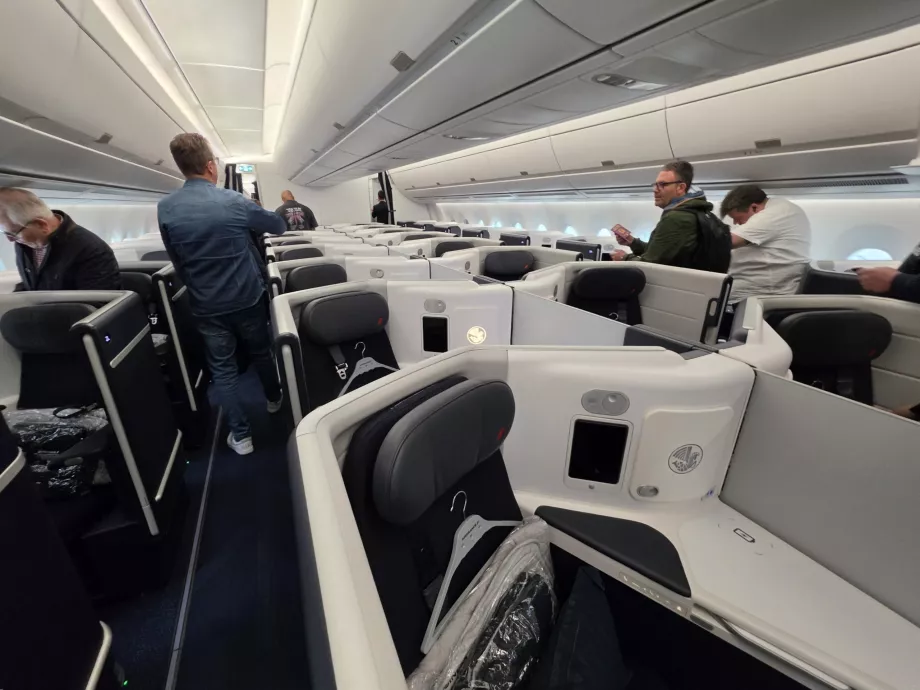 Μια πρώτη ματιά στη νέα business class