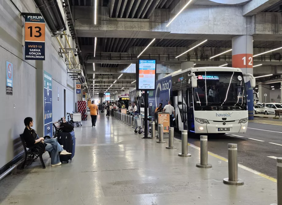 Λεωφορείο από το Αεροδρόμιο Istanbul προς το Αεροδρόμιο Sabiha Gokcen