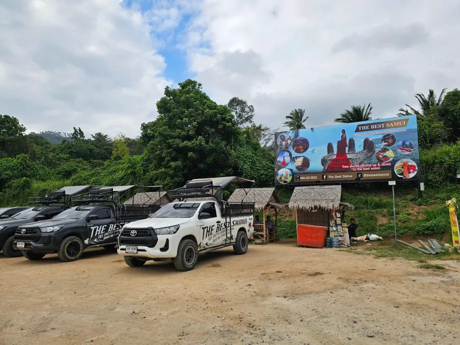 Μεταφορά τζιπ στην Overlap Stone 2