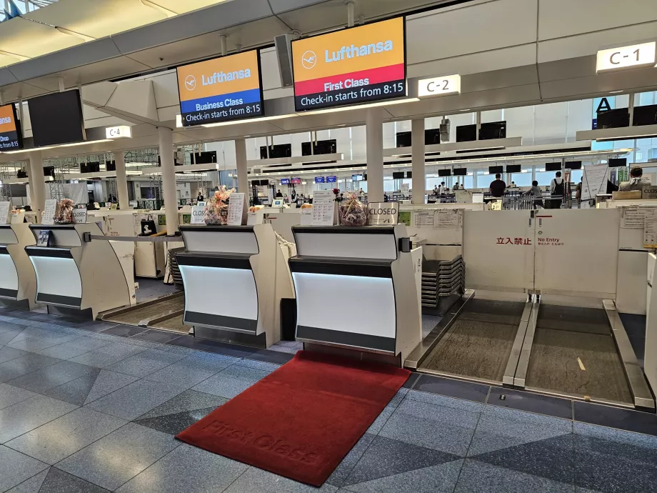 Check-in στο Αεροδρόμιο Haneda