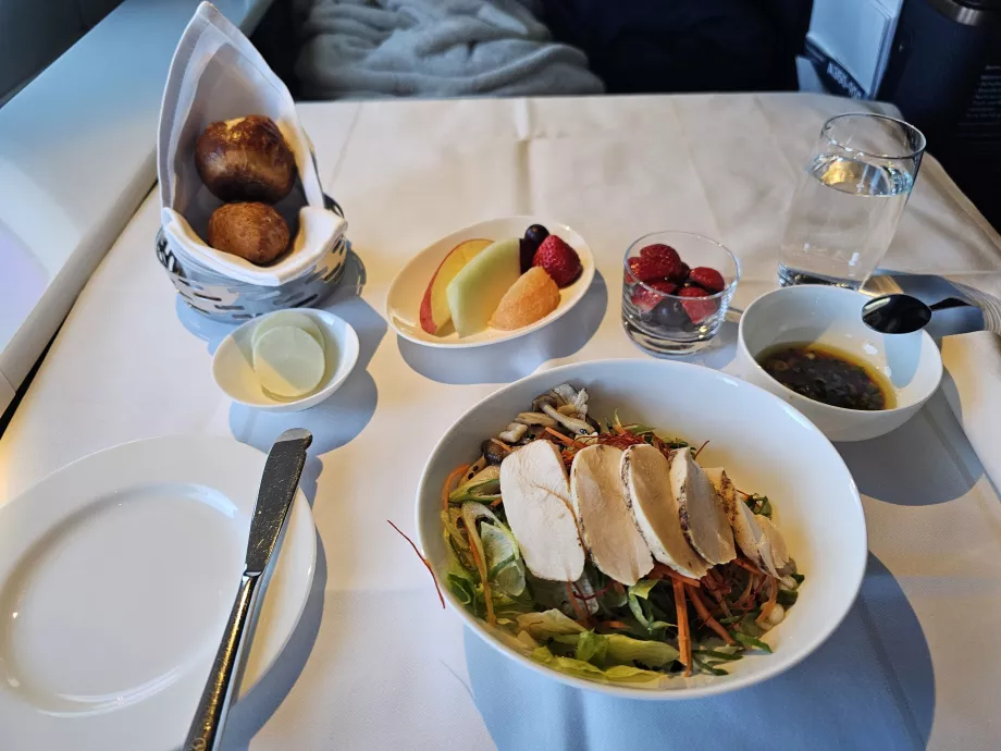 Δείπνο πριν την προσγείωση