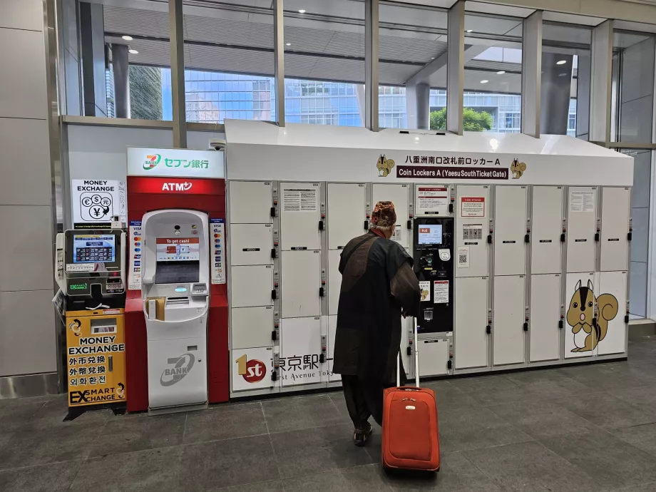 Θυρίδες για αποθήκευση αποσκευών