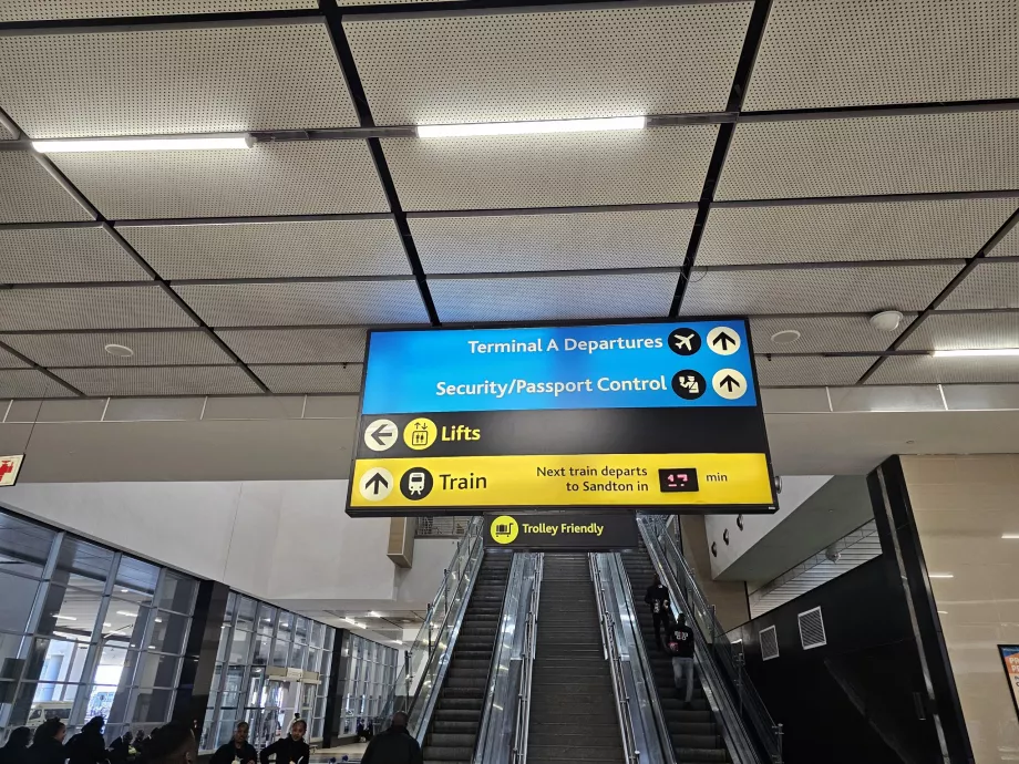 Ο δρόμος προς το τρένο