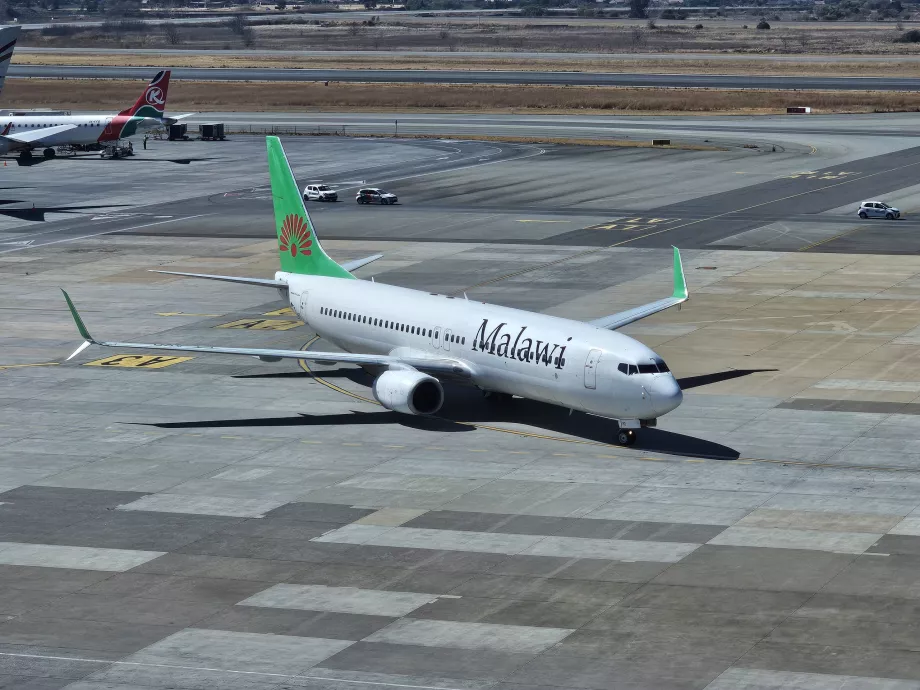 Malawi Airlines, Boeing 737 στο αεροδρόμιο του Γιοχάνεσμπουργκ