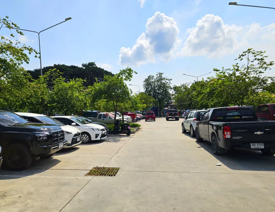 Στάθμευση στη μαρίνα, παραλαβή ενοικιαζόμενου αυτοκινήτου