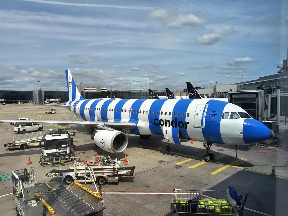 Μπλε Airbus A320 Condor