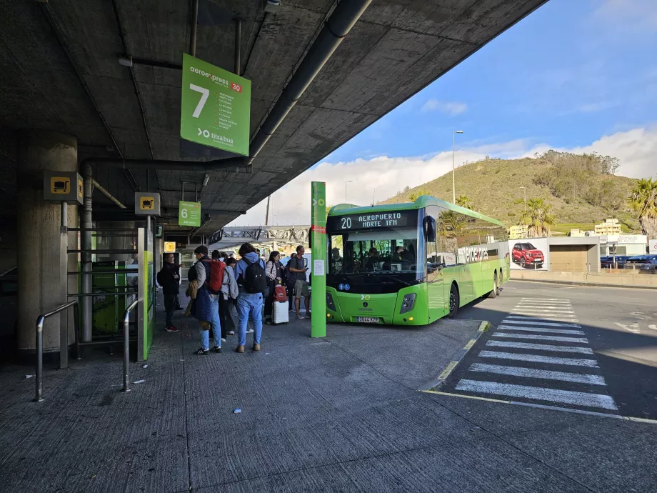 Λεωφορείο 20 προς Santa Cruz de Tenerife