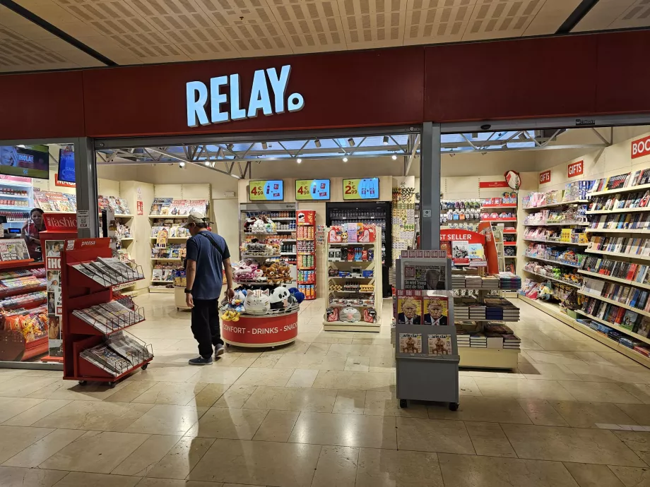 Trafika RELAY στην αίθουσα αφίξεων