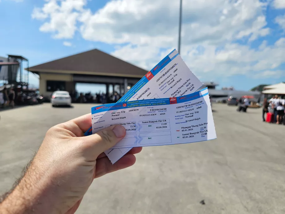 Εισιτήριο πλοίου Koh Phangan - Koh Samui