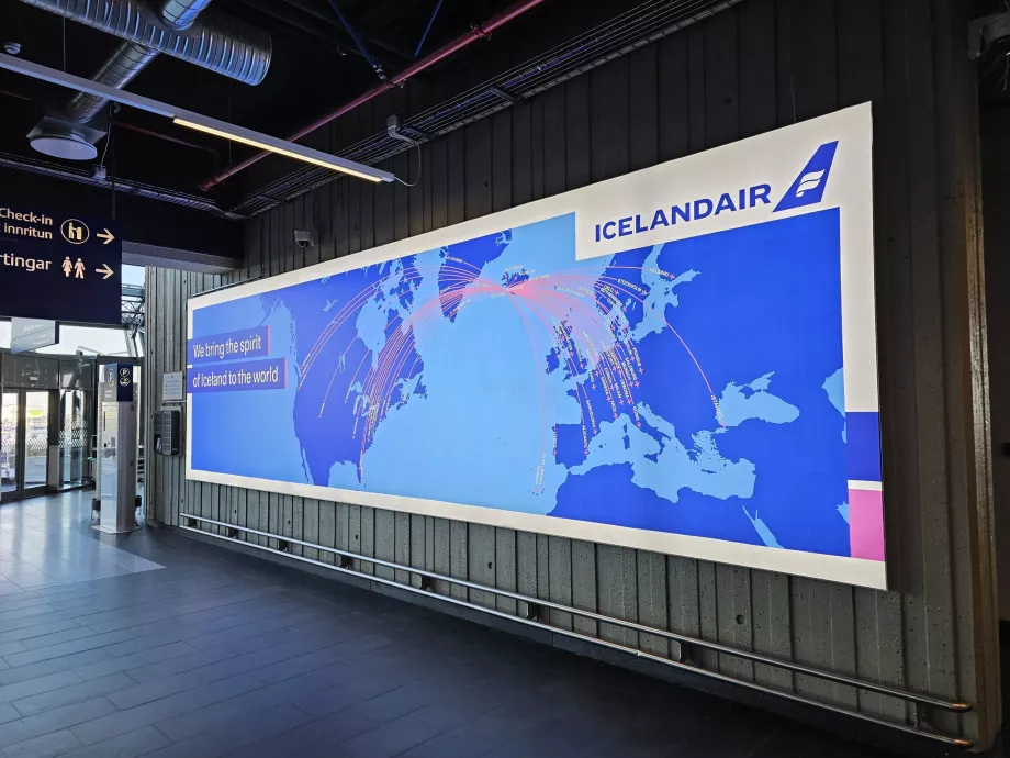 Χάρτης προορισμού Icelandair