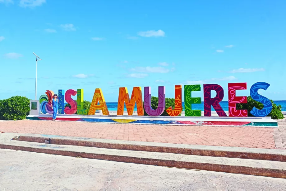 Πινακίδα Isla Mujeres