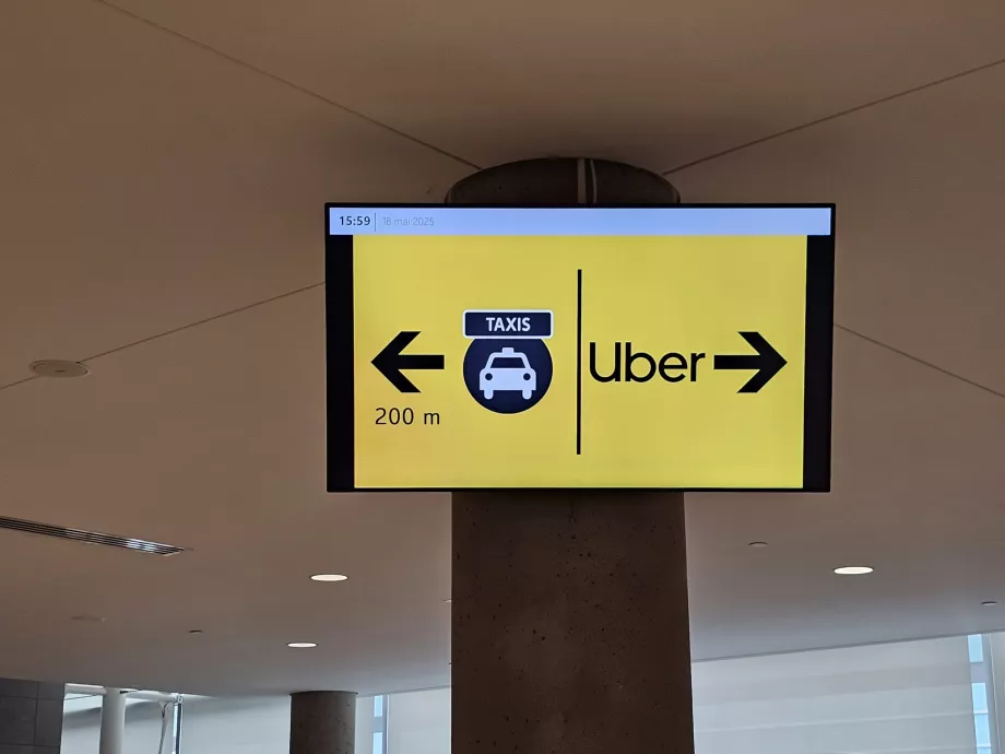 Οδηγίες για ταξί / Uber