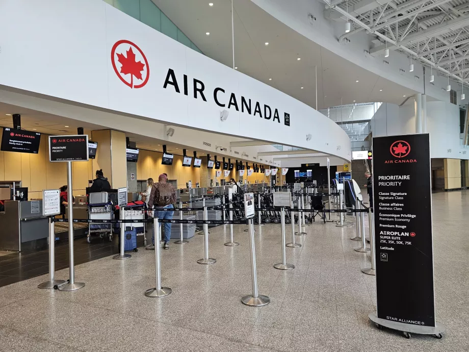 Check-in της Air Canada