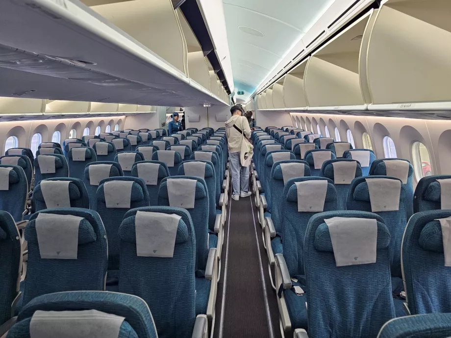 Οικονομική καμπίνα, Boeing 787-9