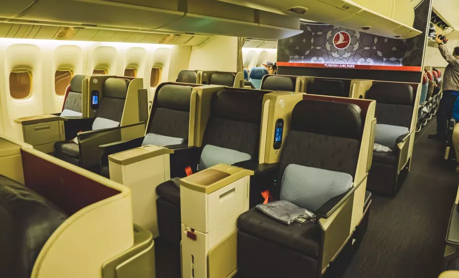 Business class με την Turkish Airlines