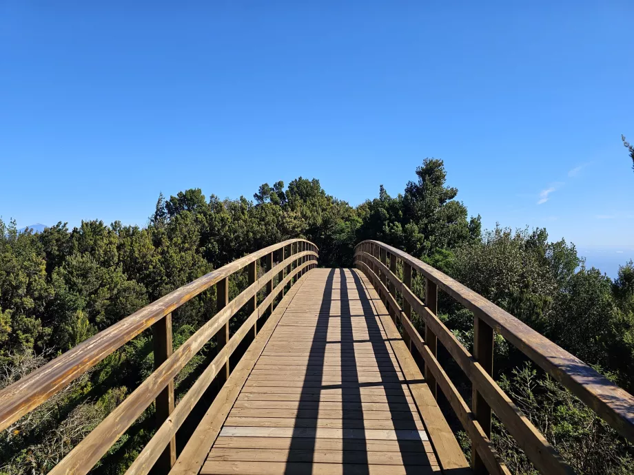 Ο δρόμος προς το Mirador del Morro de Agando