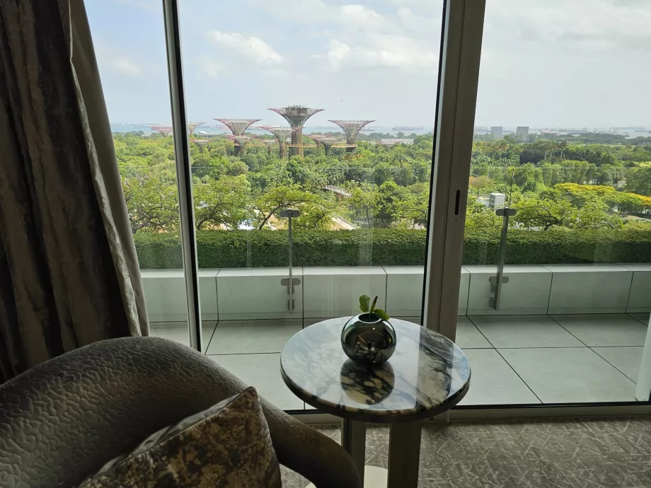 Το δωμάτιό μας με μπαλκόνι και θέα