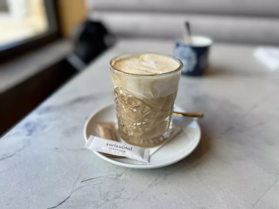 Flat white για πρωινό