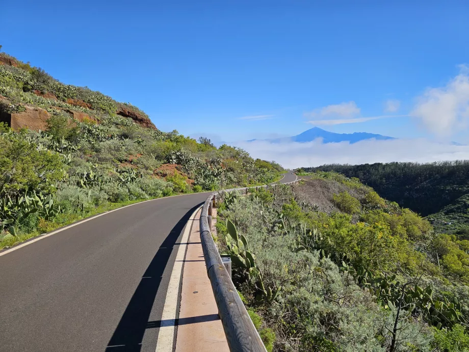 Δρόμος προς Mirador de Abrante