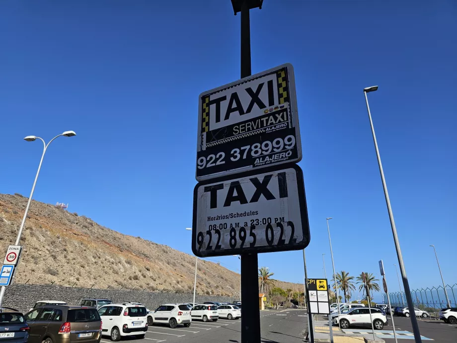 Αριθμοί τηλεφώνου για Taxi Gomera