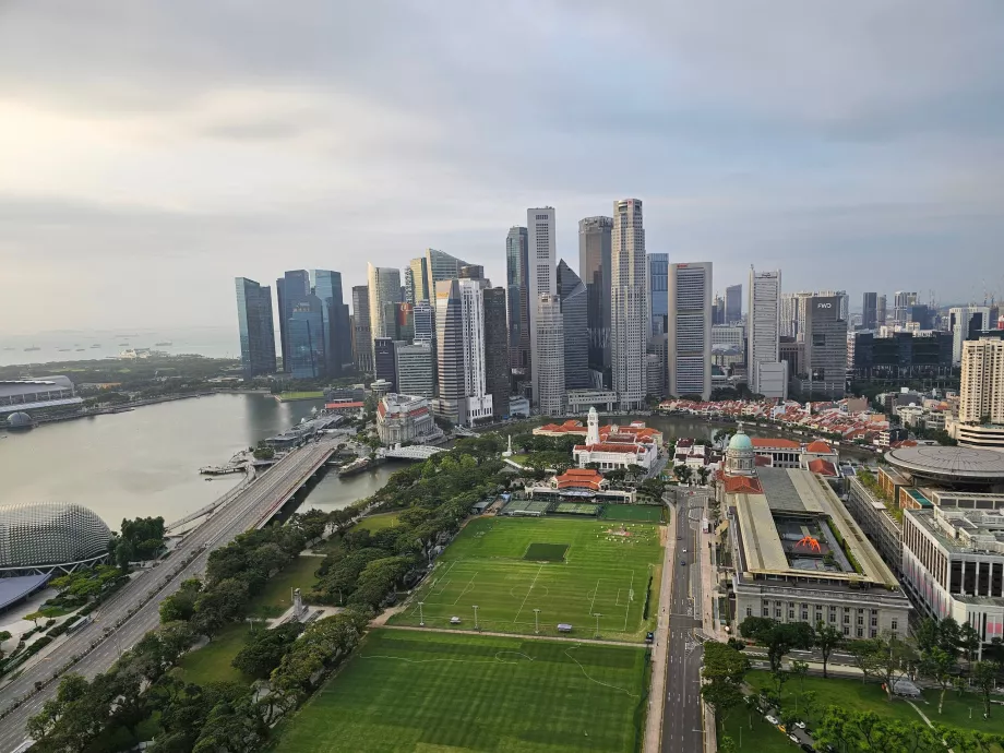 Θέα στο κέντρο της πόλης από το δωμάτιο