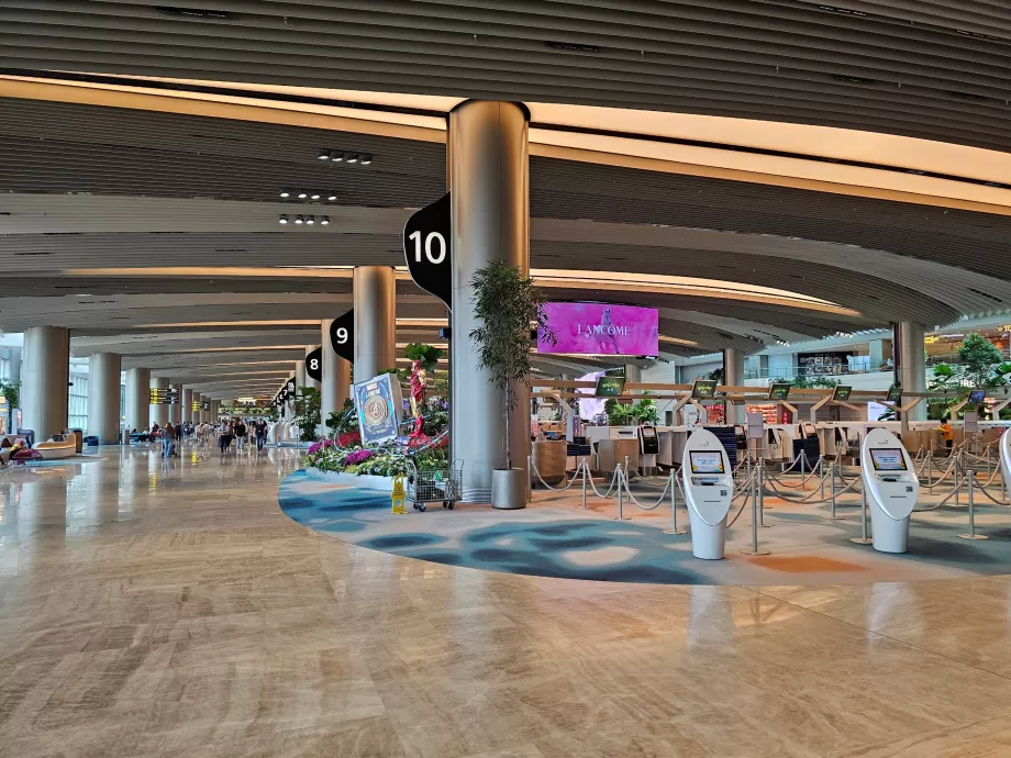 Αεροσταθμός 2, γκισέ check-in