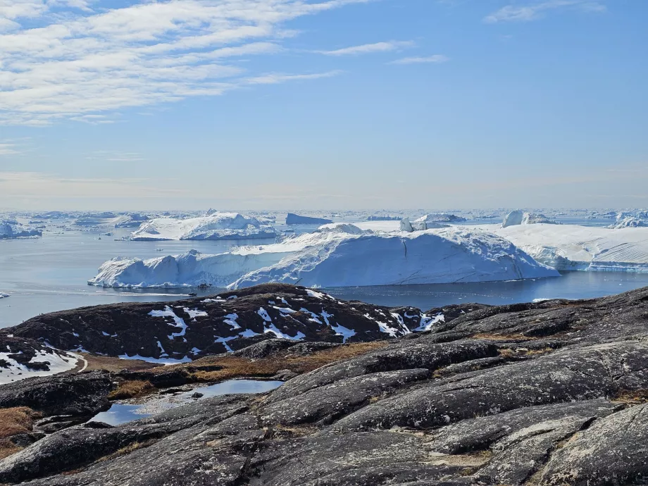 Icefiord, θέα από την κίτρινη διαδρομή
