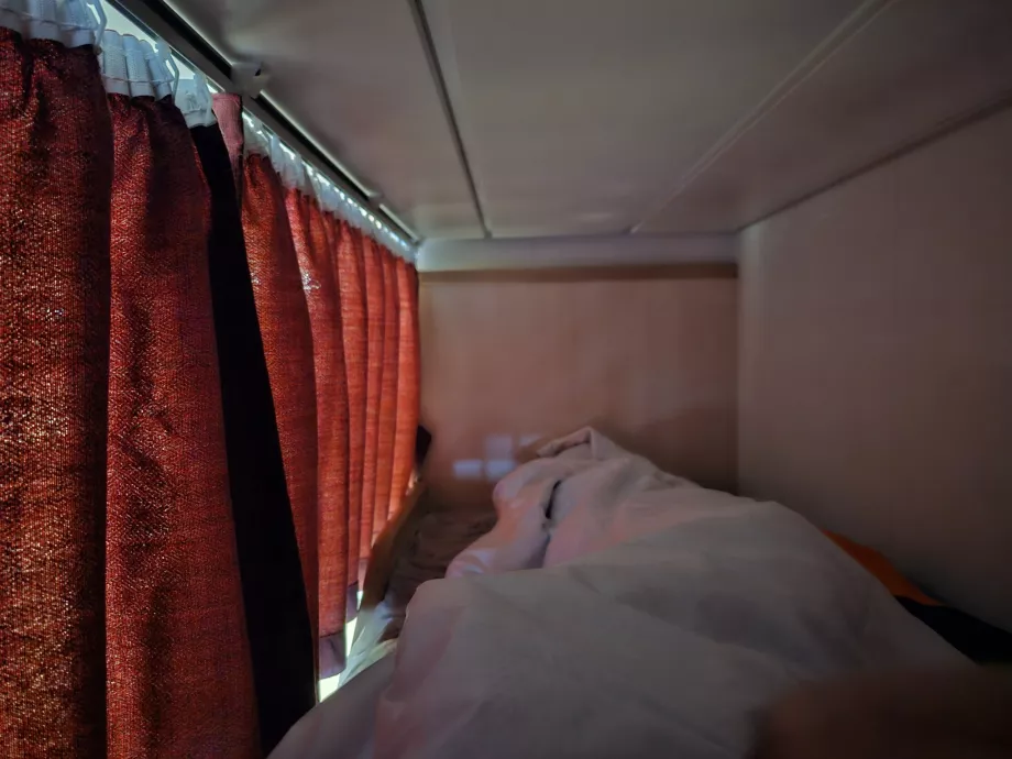 Couchette τη νύχτα