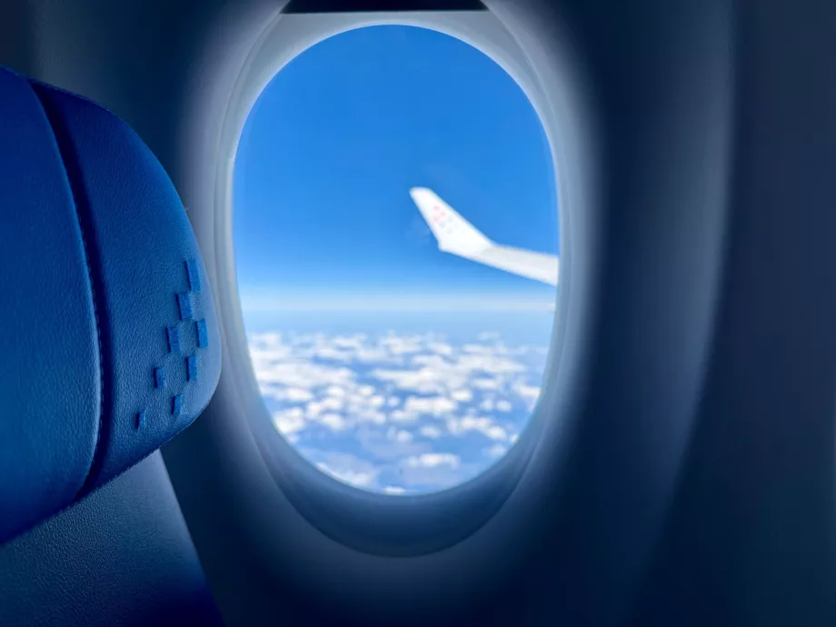 Croatia Airlines - λεπτομέρεια θέσεων