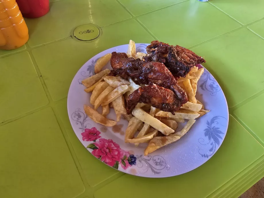 Το δείπνο μου στο Jambiani