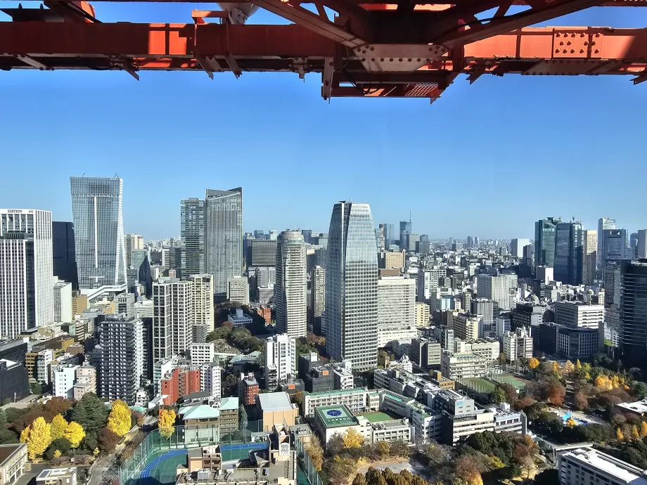 Θέα από τον τελευταίο όροφο