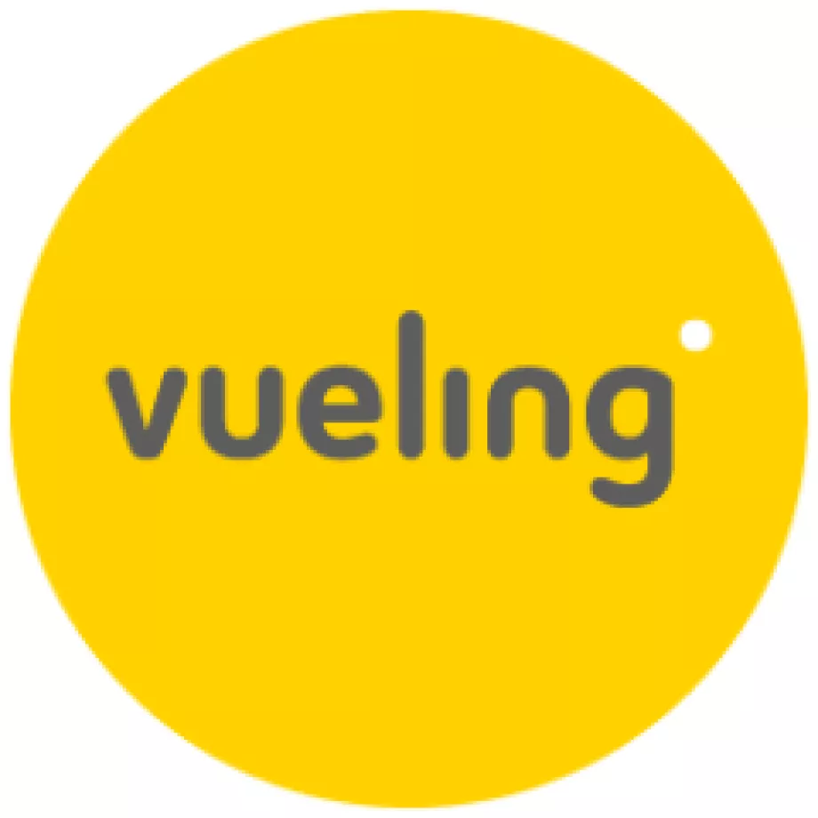Έκπτωση με το λογότυπο της Vueling