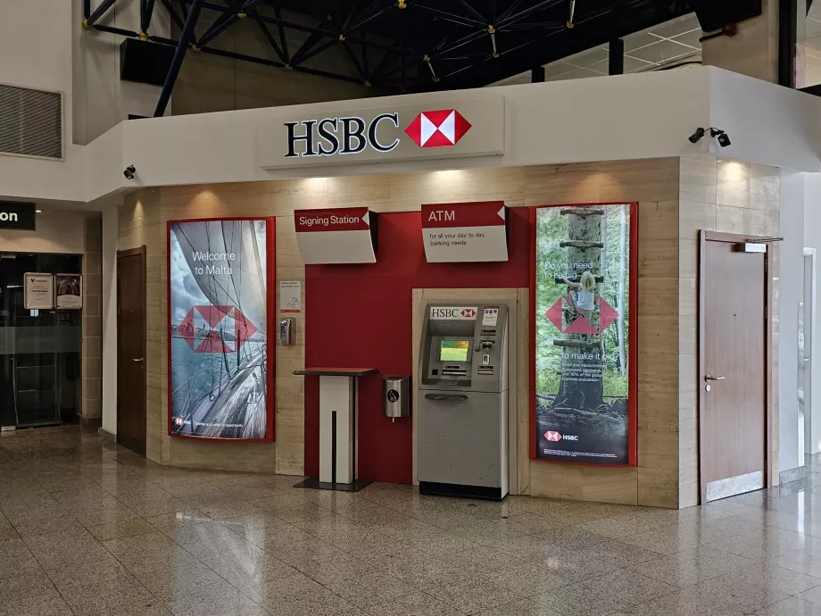 HSBC ATM, αίθουσα αφίξεων