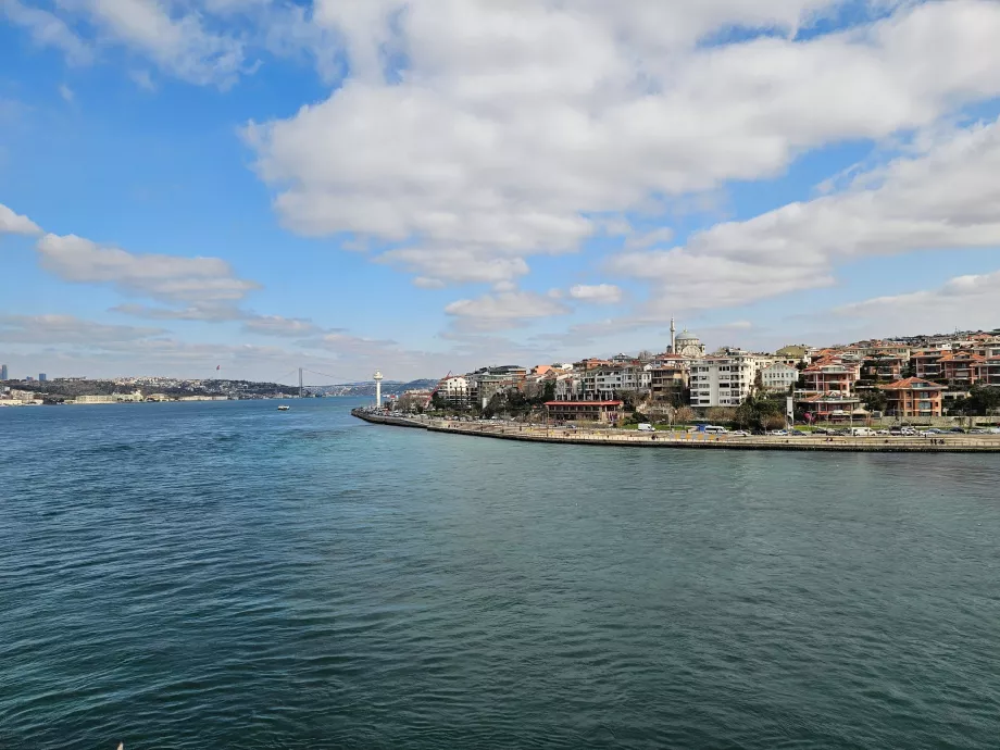 Θέα από τον πύργο Maiden