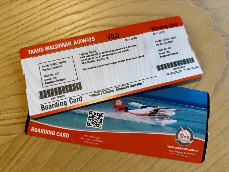 Αεροπορικά εισιτήρια Trans Maldivian Airways