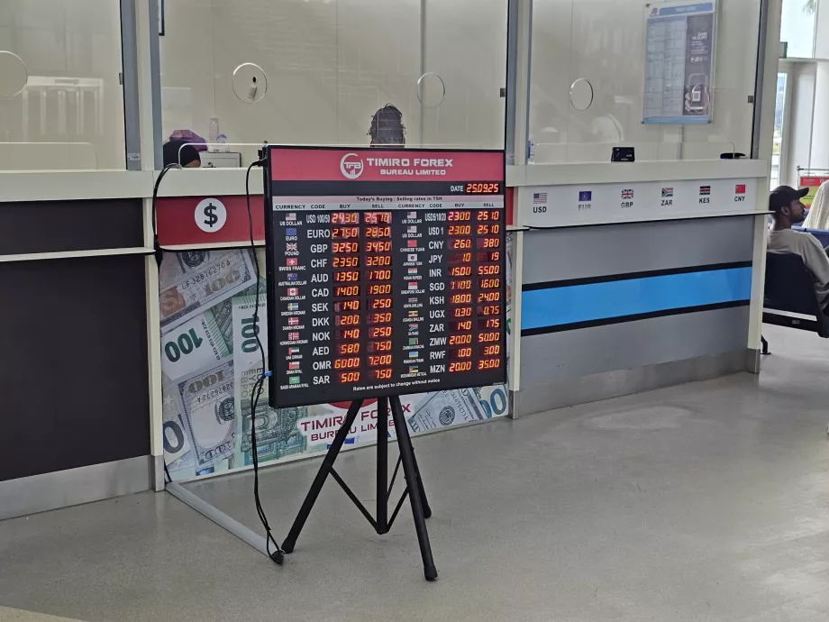 Συναλλαγματικές ισοτιμίες στον τερματικό σταθμό 3