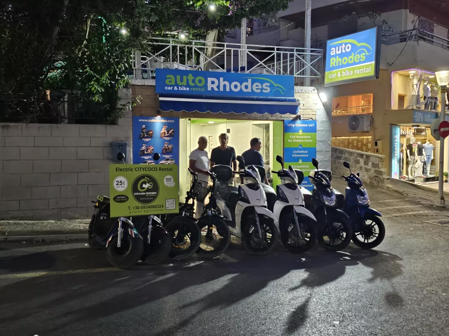 Ενοικίαση σκούτερ
