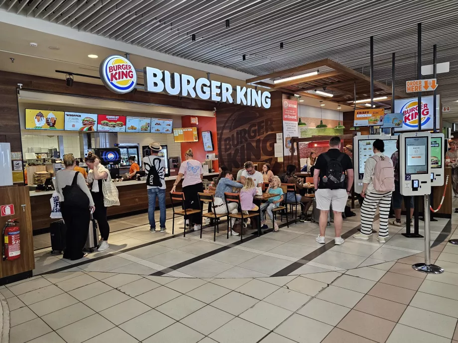 Burger King, ζώνη διέλευσης