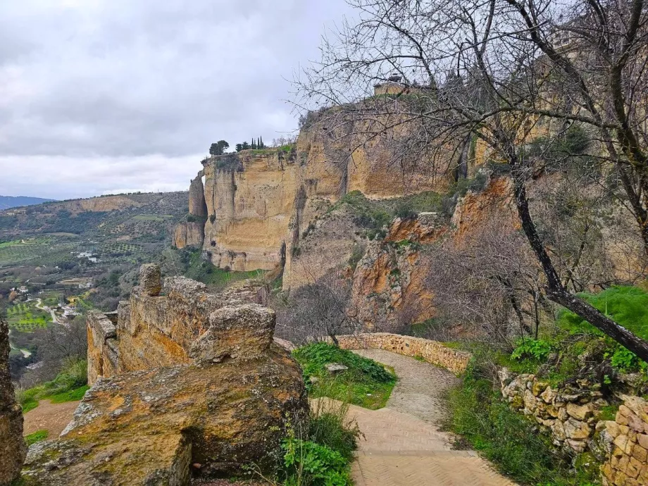Η διαδρομή προς το Arco del Cristo