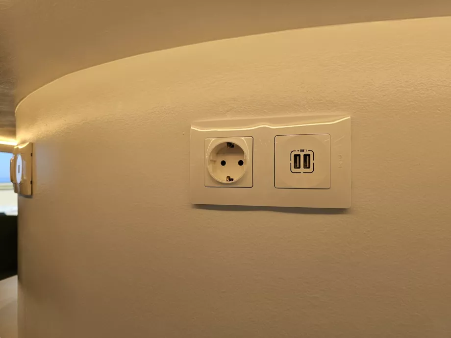 Πρίζες και USB