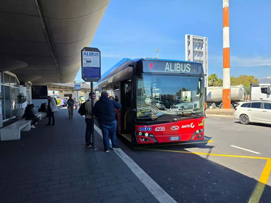 Alibus στο κέντρο της Κατάνια