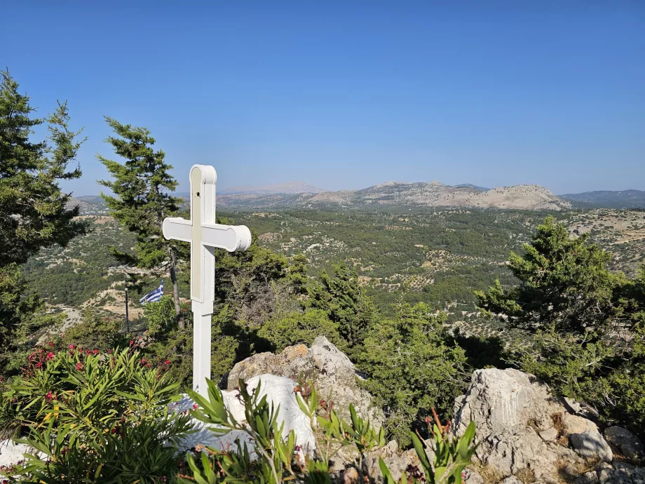 Θέα από το μοναστήρι της Παναγίας
