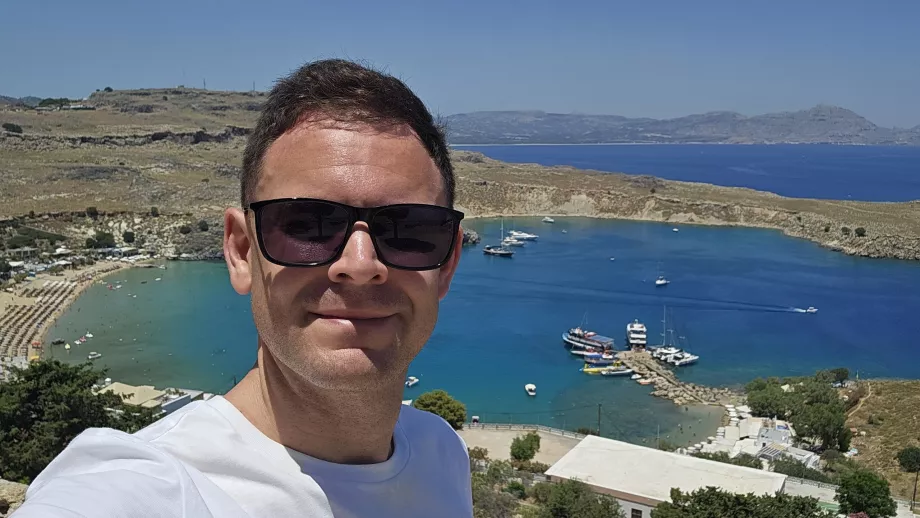 Χριστόφορος, Ακρόπολη της Λίνδου