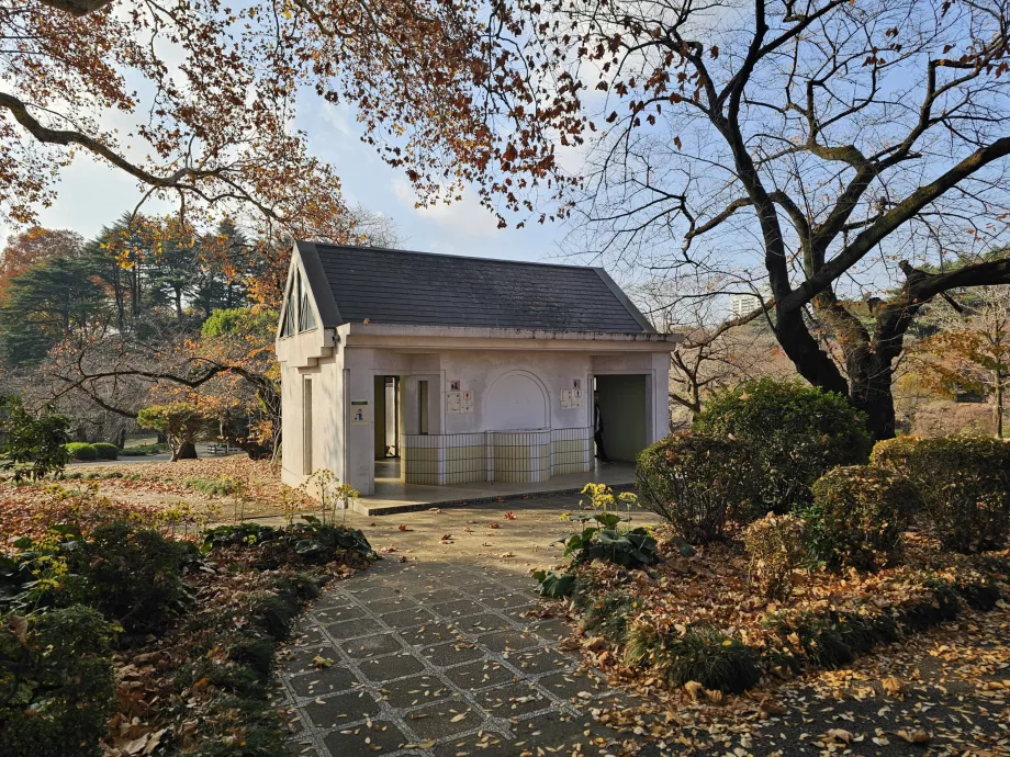 Εθνικός κήπος Shinjuku Gyoen, δωρεάν τουαλέτα